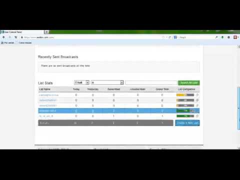 Aweber Tutorial  Come Creare ed Inviare delle Mail di Broadcast