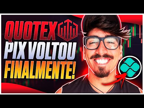 Quotex - Saque via PIX Voltou! Batendo Meta com Suporte e Resistência apenas!