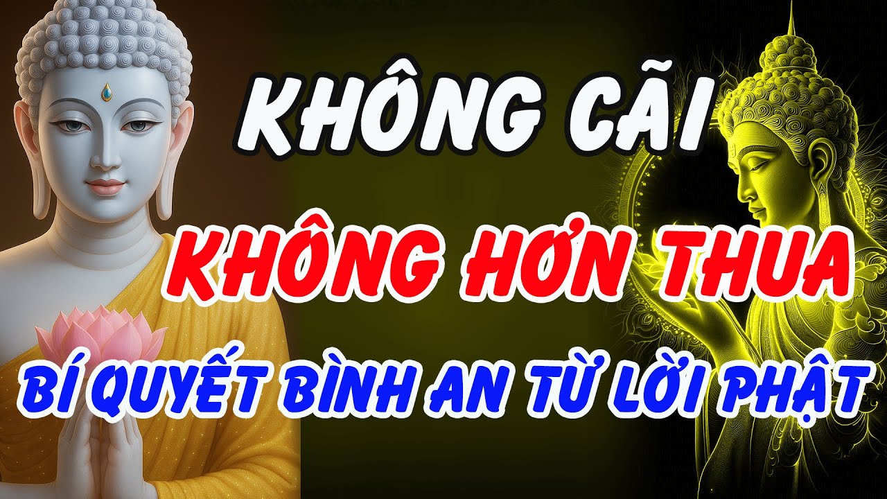 Người Khôn Không Cãi – Người Hiểu Đạo Không Hơn Thua | Bí Quyết Bình An Từ Lời Phật Dạy