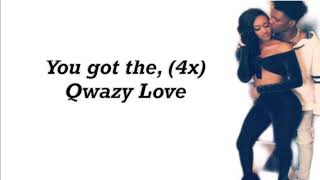 Video thumbnail of "Nique & King - Qwazy love (Lyrics)"