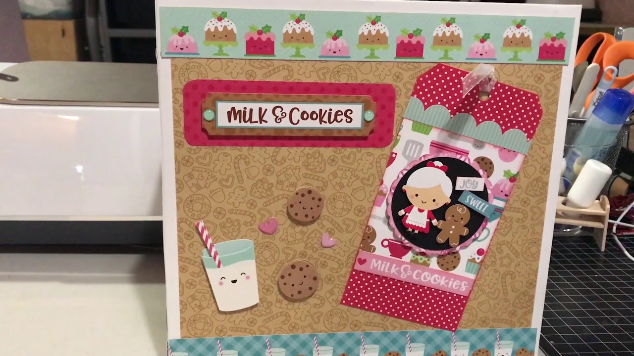 Doodlebug Milk and Cookies Recipe Book