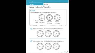 Lesson 34 pp 315-316 Tell Time