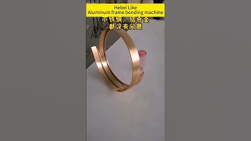 Manufacturer automatic frame rolling bender round and square bending machine customized#aluminium