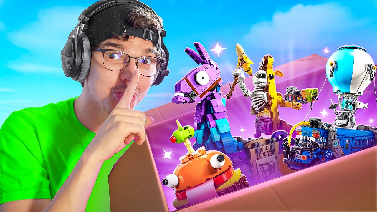 FORTNITE m’a envoyé un COLIS MYSTÈRE 📦🤫