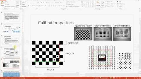 Camera Calibration camera resectioning (image processing with opencv 3 & c++ , computer vision)