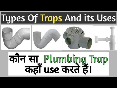 Types of Plumbing Traps and its Uses | Plumbing