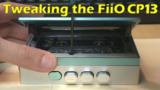 FiiO CP13 cassette player speed & azimuth adjustment