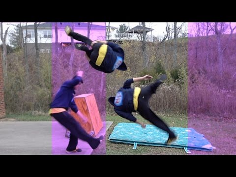 How To Do A Miss Step/Leg Side Flip (Parkour Tutorial)