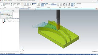 ToolPath Hign Speed-Peel Mill- MasterCam
