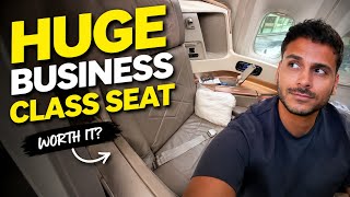 This Seat Turns Into a HUGE Bed | Singapore Airlines 777 Business Class Review!