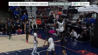 Abdou Toure dunks - Scient Sensational Plays