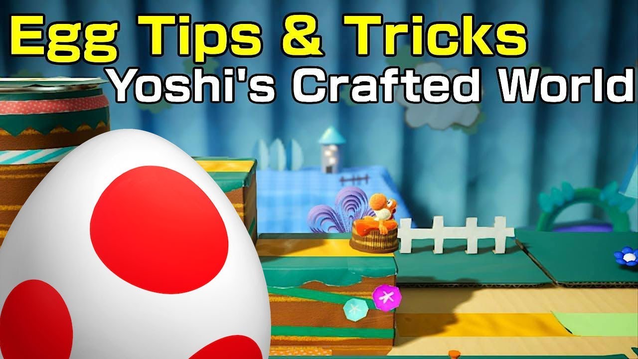 EGG TIPS, MAGIC TRICKS, & JUMPS | Yoshi's Crafted World - YouTube