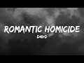 d4vd - Romantic Homicide (Lyrics)