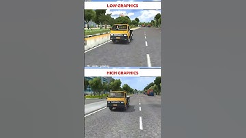 Thumbnail of 😱LOW GRAPICS AND HIGH GRAPHICS COMPARISON #minecraft #trucksimulatorindonesia