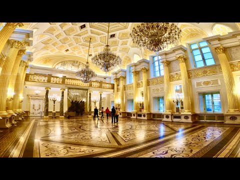 Царицынский дворец экскурсия часть 1 ! Царские залы Екатерины 2