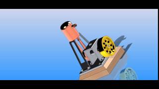 One Lunger Steam Engine Solid Works 2016 Assembled