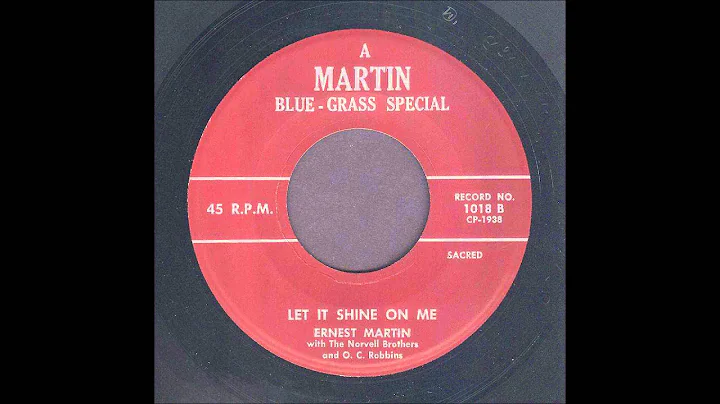 Ernest Martin - Let It Shine On Me - Gospel Bop 45