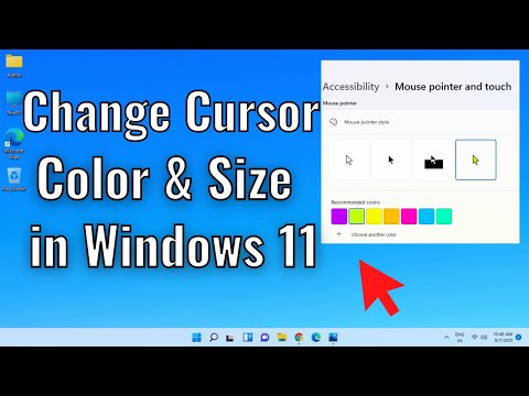 How to Change Your Mouse Cursor COLOR and SIZE in Windows 11 & 10 (Easy Way)