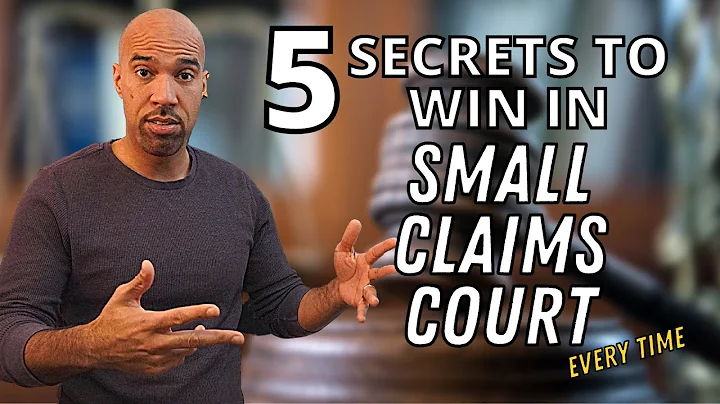 How to win in small claims court-without lawyer-attorney-present case - DayDayNews