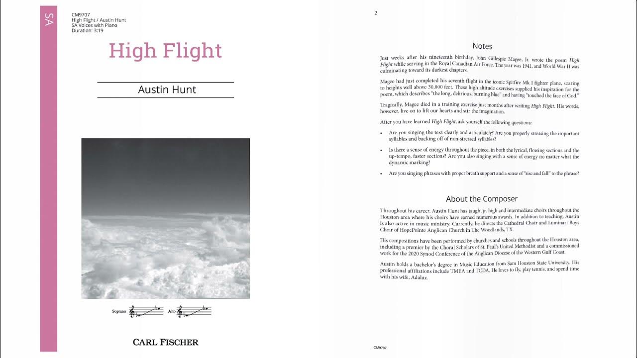 High Flight (CM9707) by Austin Hunt High Flight (CM9707) by Austin Hunt