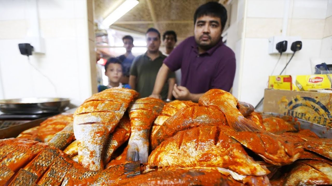 DUBAI Food Tour - GIANT 23kg Fried Fish + INSANE Market