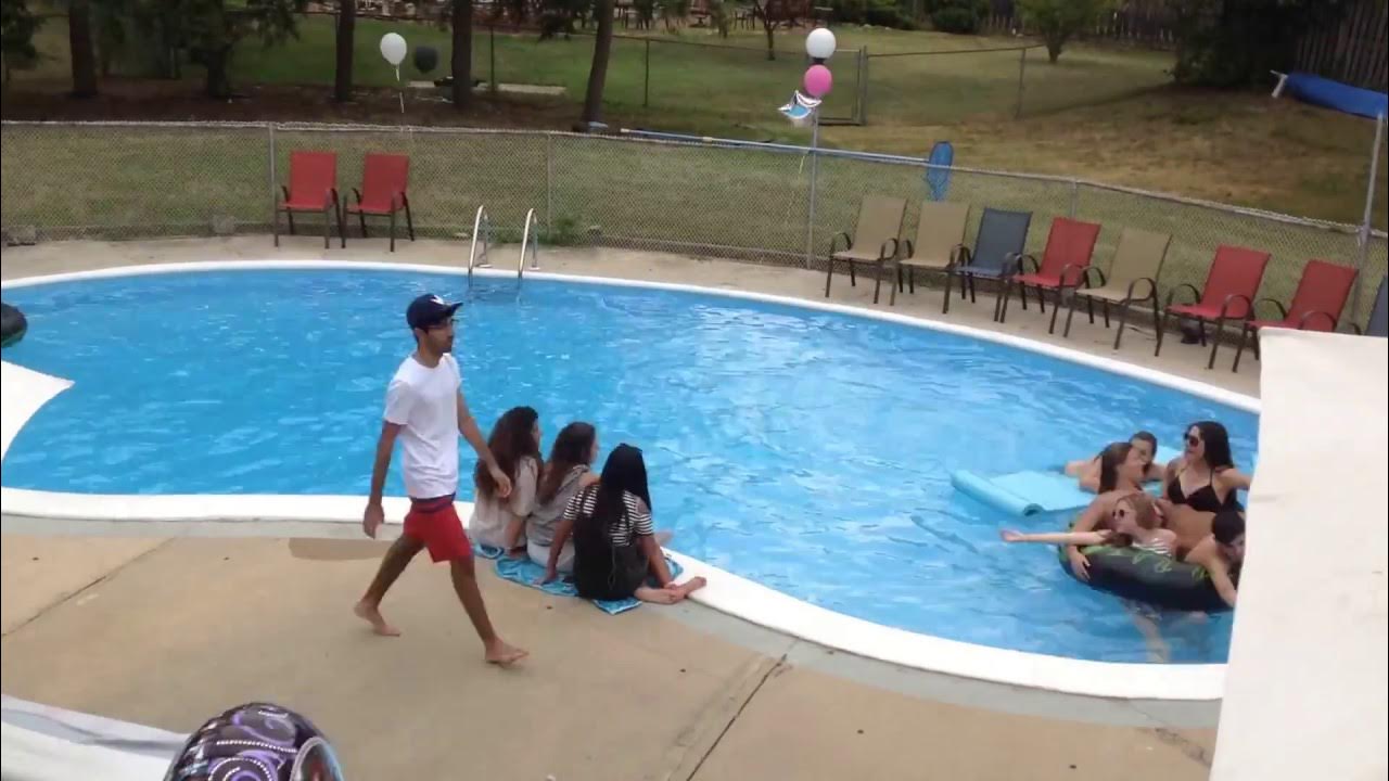 Time Lapse Sweet 16 Pool Party Youtube