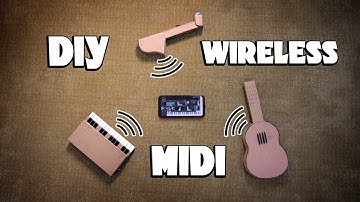 DIY wireless MIDI with the ESP32 and KLIK3