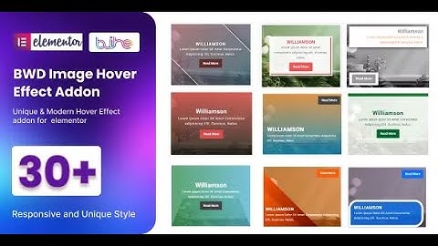 BWD Image Hover Effect addon for elementor By BestWpDeveloper