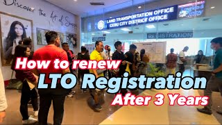 How to Renew LTO Registration | Renewal of my MG5 | After 3 years FREE | ORCR