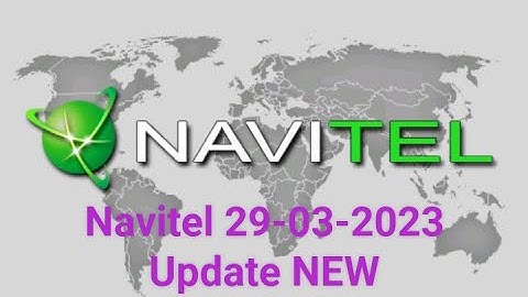 Hướng Dẫn Cài Navitel Tháng 3 2023 Cảnh Báo Tốc Độ