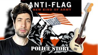 Anti-Flag - Police Story (bass cover)