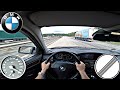 BMW 530D E60 TOP SPEED on German Autobahn 235 HP No Limit