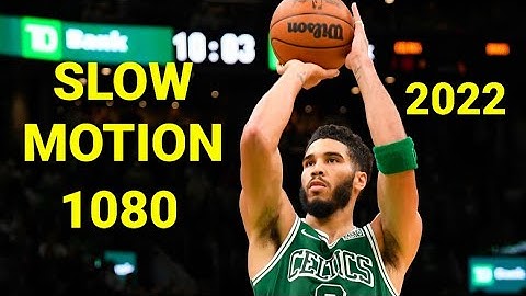 Jayson Tatum Shooting Form Slow Motion 2022 (1080_HD) Part 2