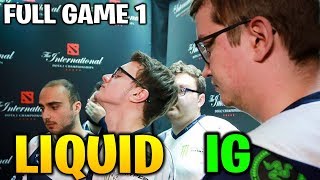 LIQUID vs IG TI8 FULL GAME 1 - THE INTERNATIONAL 2018