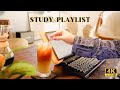 3hour study playlist  relaxing lofi music  stay motivated study with me pomodoro timer