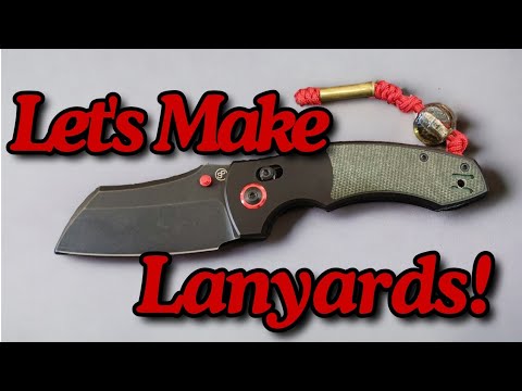Let's tie a Lanyard with Bullet Bead and Snake Knots!!!