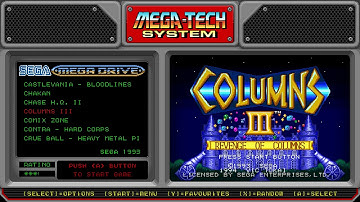 Mega-Tech Retropie theme