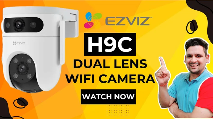 EZVIZ H9C Dual lens wifi camera Unboxing and review | Best Wifi Camera for Home and Shop