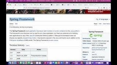 Introducción a Spring Boot: Componentes, versiones y modelo MVC