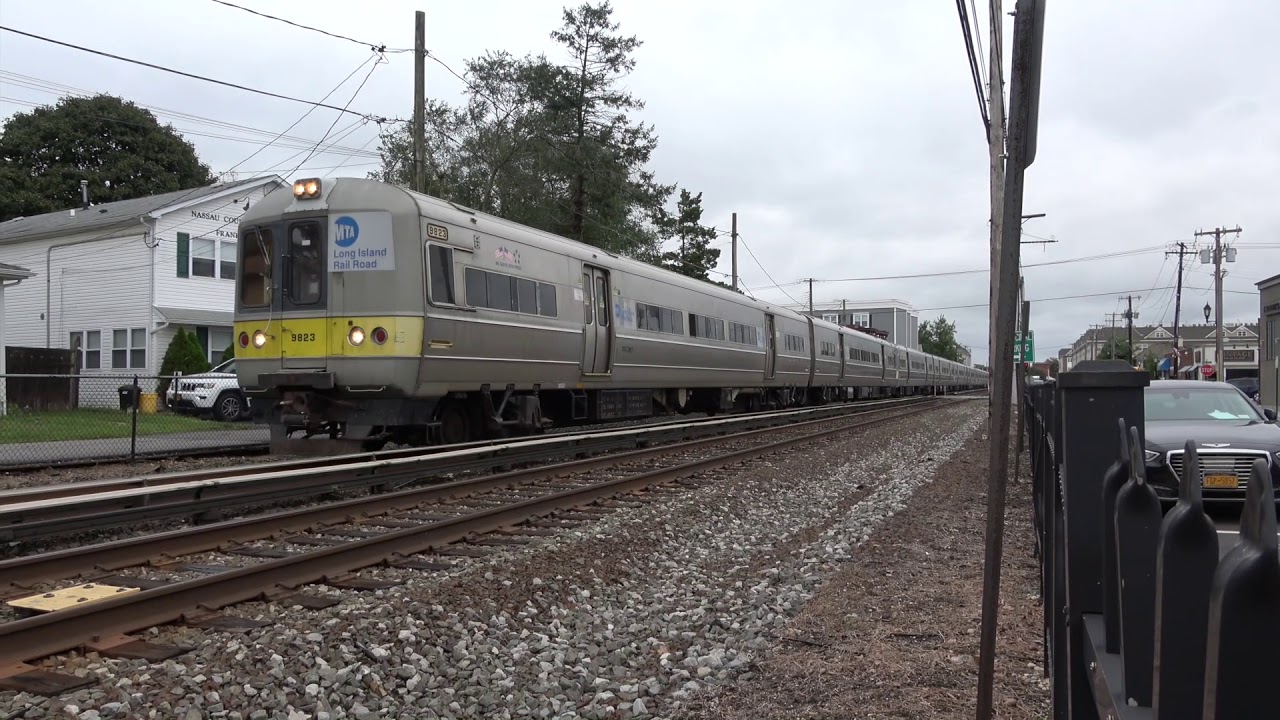 LIRR Farmingdale Train Leaves the Station YouTube