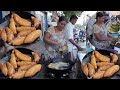 Stuffed Mirchi Bajji | Perfect Street Style Mirchi Bajji | मिर्ची बज्जी | Evening Snacks\Hai Foodies