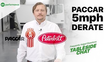 Paccar Engine 5mph Derate | Peterbilt and Kenworth