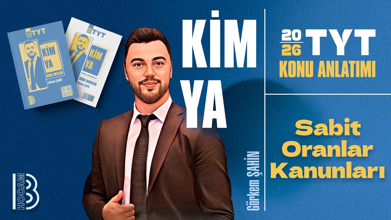 25) TYT Kimya - Sabit Oranlar Kanunları - Görkem ŞAHİN - 2026