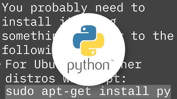 ImportError: No module named 