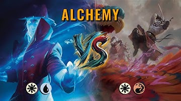 MTG Alchemy - Azorius Control by GBThundaII VS Boros Aggro by pedropoppins
