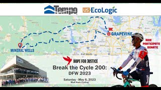 Tempo & US EcoLogic for another good cause   Break The Cycle 200