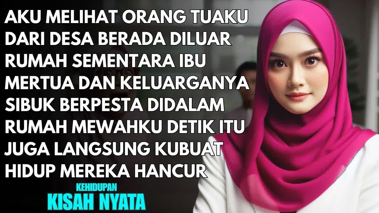 KUDAPATI IBU MERTUA DAN KELUARGANYA ASIK BERPESTA SEMENTARA ORANGTUAKU ADA DILUAR - KUBALAS MEREKA