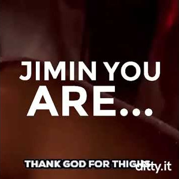 Jimin be thiccc