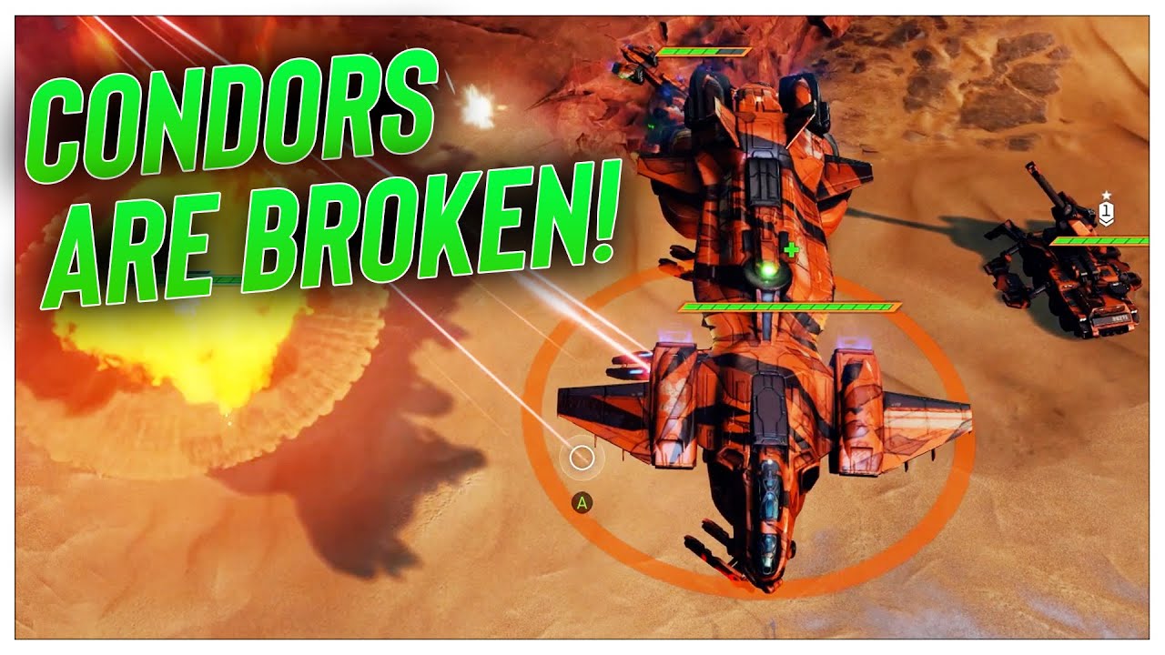 we BROKE this game with a CONDOR! Halo Wars 2