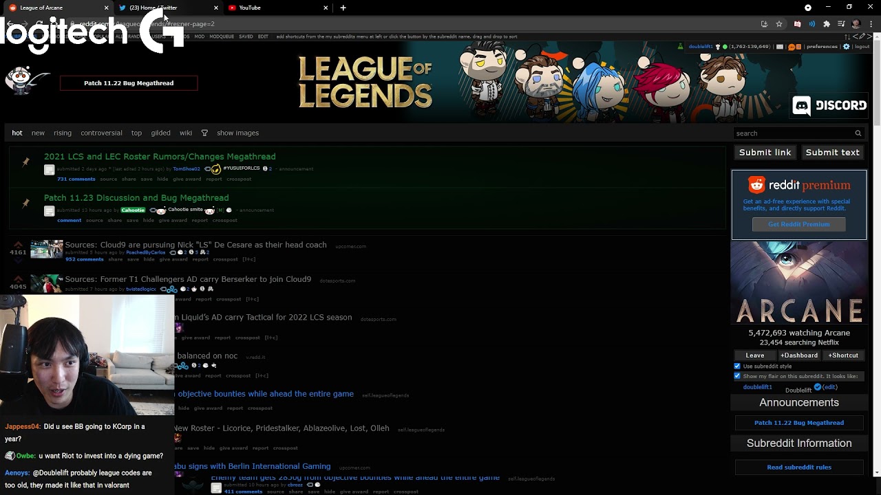 Doublelift on the NA SUPER SERVER | Doublelift